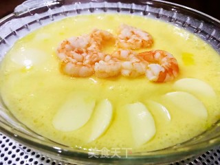 日本豆腐蒸蛋的做法步骤：8