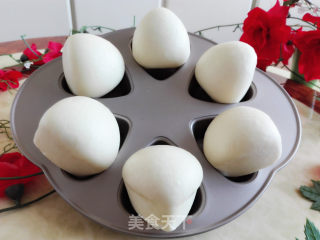 莲蓉包（心形，一次发酵）的做法步骤：9