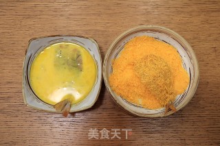双味脆嫩炸虾排的做法步骤：7