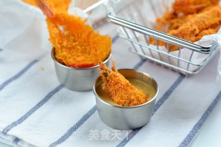 双味脆嫩炸虾排的做法步骤：12