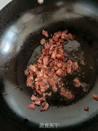 香肠白菜炒饭的做法步骤：2