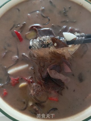 鸡杂木耳红薯粉的做法步骤：8