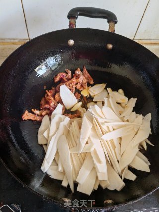 高笋肉片的做法步骤：3