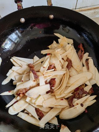 高笋肉片的做法步骤：4
