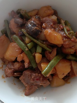 土豆烧排骨的做法步骤：6