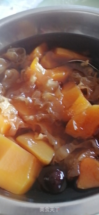 木瓜银耳汤的做法步骤：4