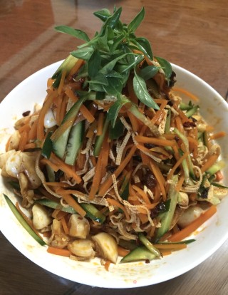 酸辣三丝的做法步骤：13
