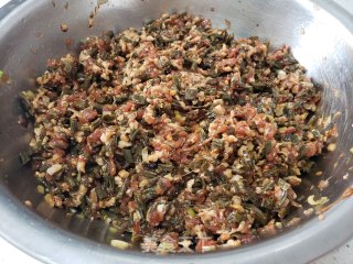 干豆角肉馅饺子的做法步骤：3