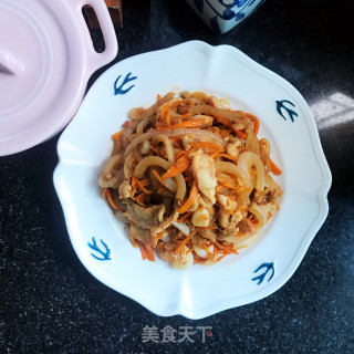 孜然炒鸡胸肉的做法步骤：11
