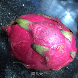 火龙果气泡水的做法步骤：2