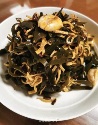 海带千张丝的做法步骤：12