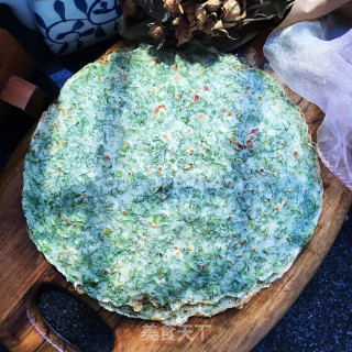 美味茴香煎饼的做法步骤：9
