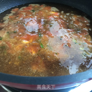 海参番茄牛肉米线的做法步骤：6
