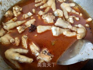 鸡爪鸡腿煲的做法步骤：9