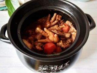 鸡爪鸡腿煲的做法步骤：15