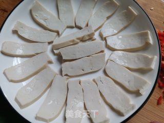 肉片蒸豆腐的做法步骤：3