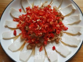 肉片蒸豆腐的做法步骤：6