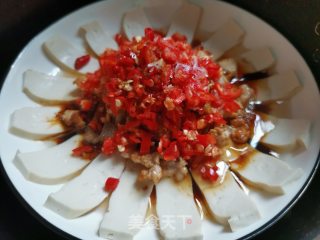 肉片蒸豆腐的做法步骤：7