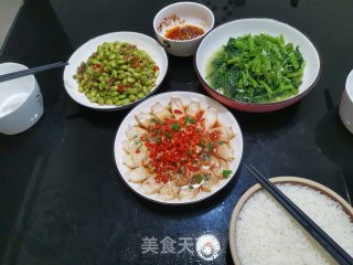 肉片蒸豆腐的做法步骤：9