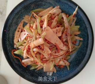 凉拌三色蔬的做法步骤：6