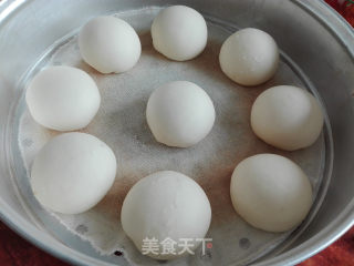 豆沙包（一次发酵）的做法步骤：4