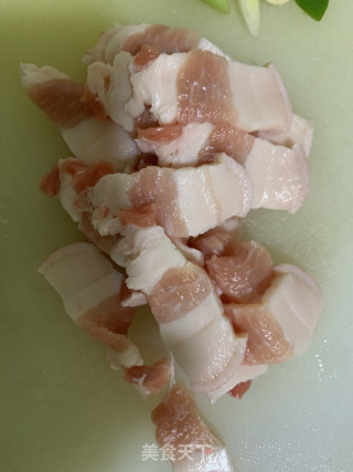 孜然味花菜的做法步骤：2