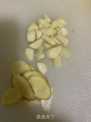 孜然味花菜的做法步骤：5