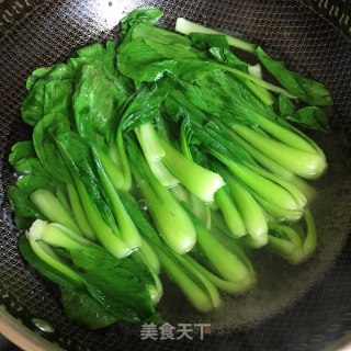 肉末油菜的做法步骤：2