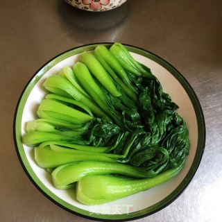 肉末油菜的做法步骤：3