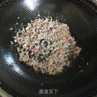 肉末油菜的做法步骤：5