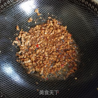 肉末油菜的做法步骤：6