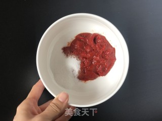 茄汁日本豆腐的做法步骤：2