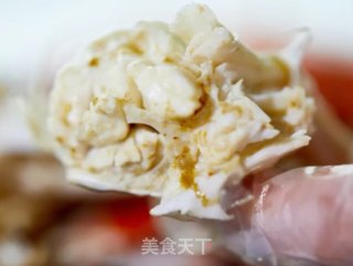 清蒸梭子蟹一定要加一物，味道鲜美还驱寒的做法步骤：8