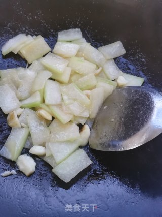 蒜炒冬瓜的做法步骤：7