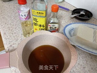 肉末豆腐（味淋版）的做法步骤：4