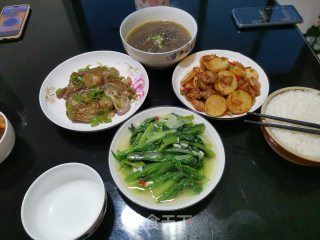 白薯烧肉的做法步骤：10