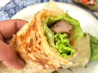 里脊肉卷饼的做法步骤：8