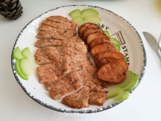 炸鸡排杏鲍菇的做法步骤：11