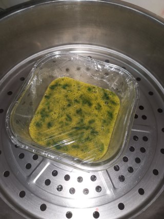 蔬菜蒸蛋的做法步骤：4