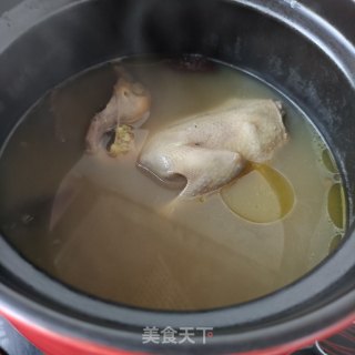 陈皮绿豆鸽子汤的做法步骤：11
