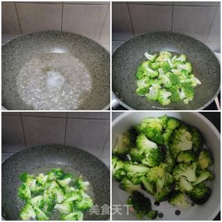 蒜末炒西兰花的做法步骤：2