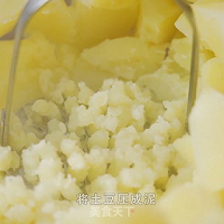芝士焗土豆泥，法帅蒸烤箱做法的做法步骤：4