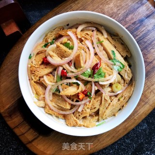 凉拌面筋的做法步骤：7