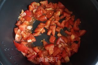 不加一滴水の番茄鸡的做法步骤：3