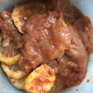 鸡脯肉煎蛋低脂餐的做法步骤：2