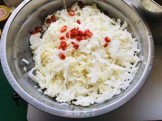 酸辣绿甘蓝的做法步骤：5