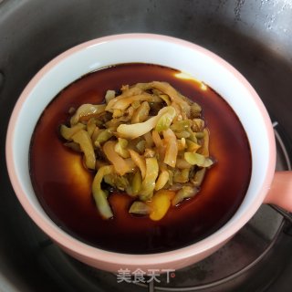 榨菜鸡蛋羹的做法步骤：10