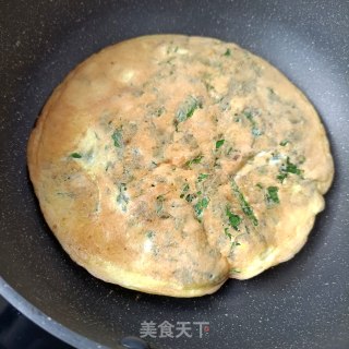 土人参煎蛋的做法步骤：10