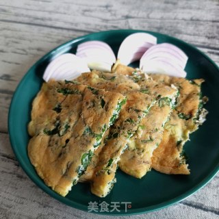 土人参煎蛋的做法步骤：13