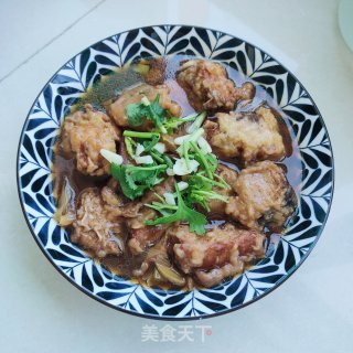 香醋烧鱼块的做法步骤：12